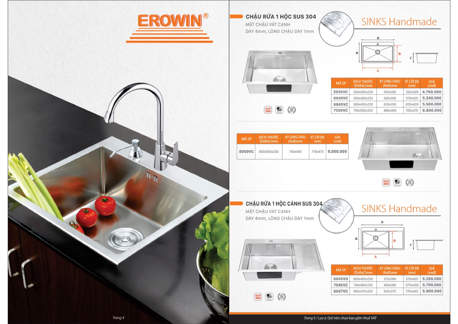 CATALOGUES-EROWIN